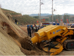 掘進機(ji)在雲南施工