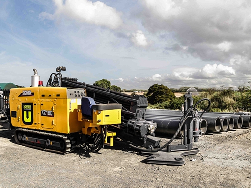 徐工(gōng)水平定向(xiàng)鑽機新西(xi)蘭奧克蘭(lan)光纜鋪設(shè)